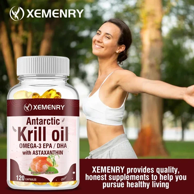 Krill Oil Supplement - Suplement oleju krillowego - zmniejsza bóle