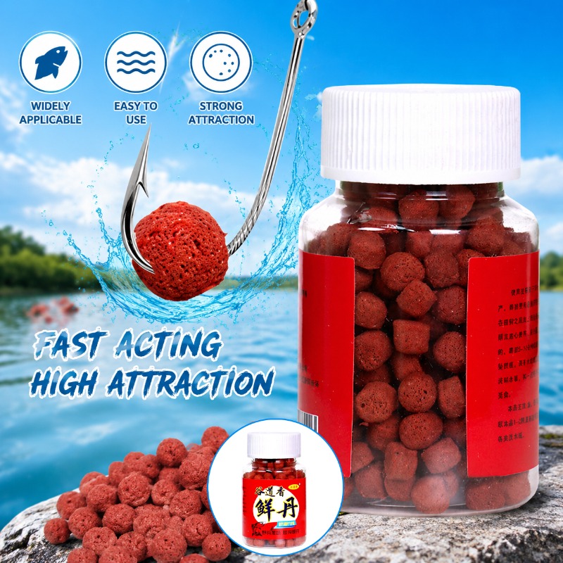 Krill Oil Supplement - Szybko rozpuszczalna przynęta w pelletach, świeża,