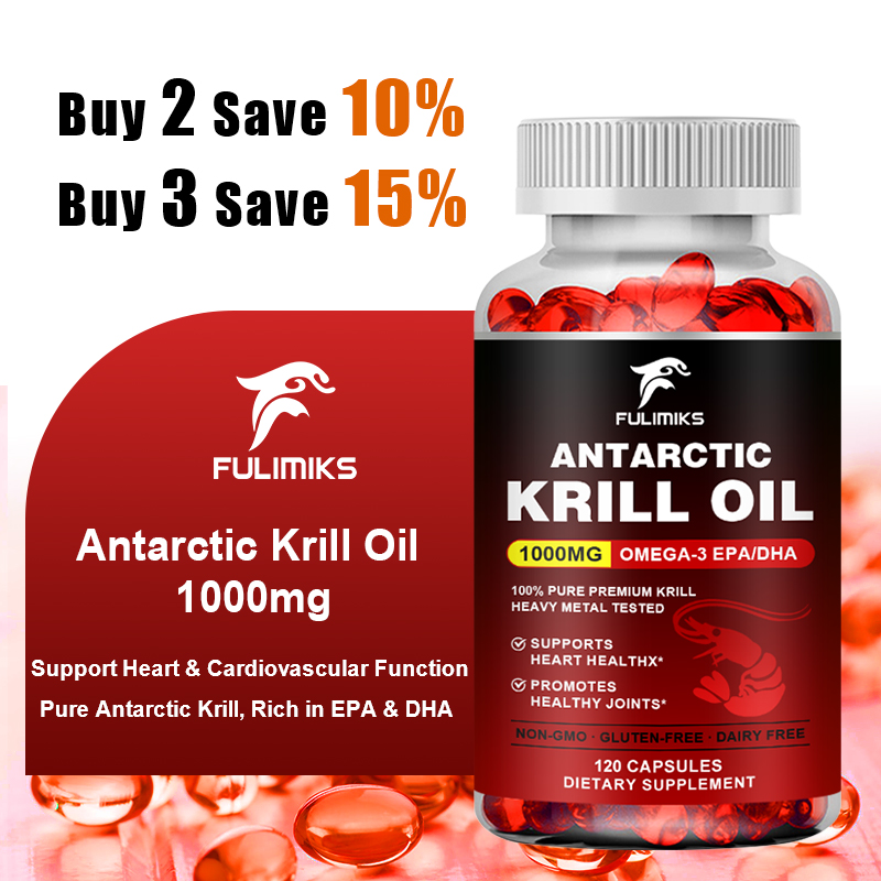 Naturalny olej z krilla 1000mg – Krill Oil Supplement recenzja i cena