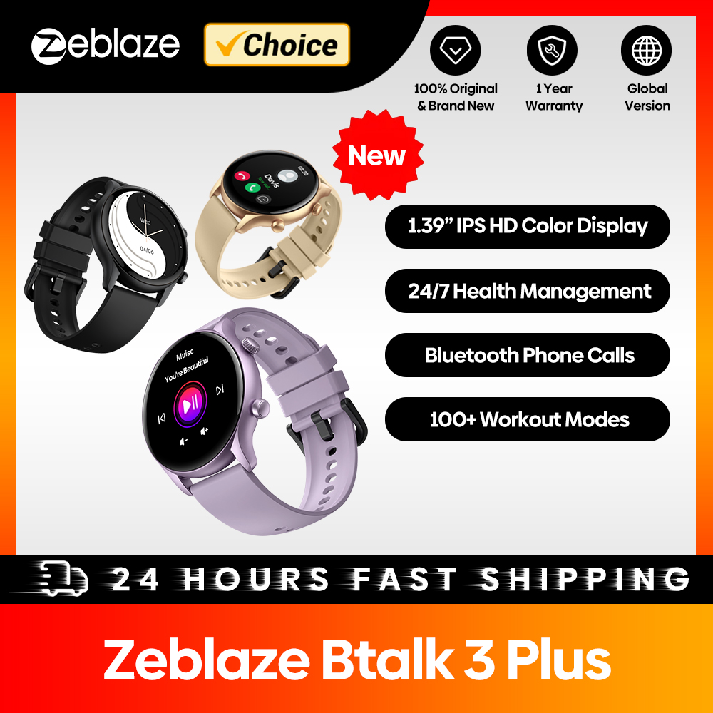 Nowy Zeblaze Btalk 3 Plus Smar – Nutrition Gym recenzja i cena