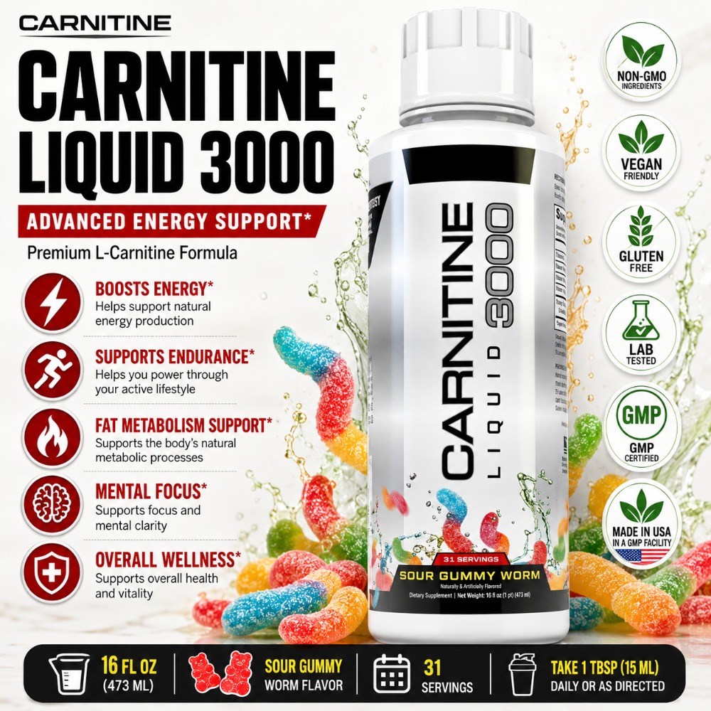 L-Karnityna w płynie 3000mg, k – L-Carnitine Liquid recenzja i cena